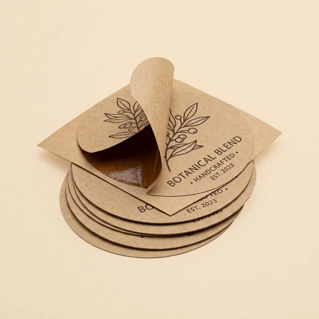 Kraft Paper Stickers