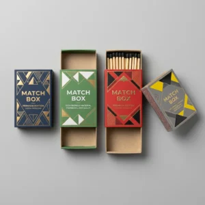 Match Box packaging