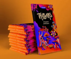 Mushroom Chocolate Bar Packaging
