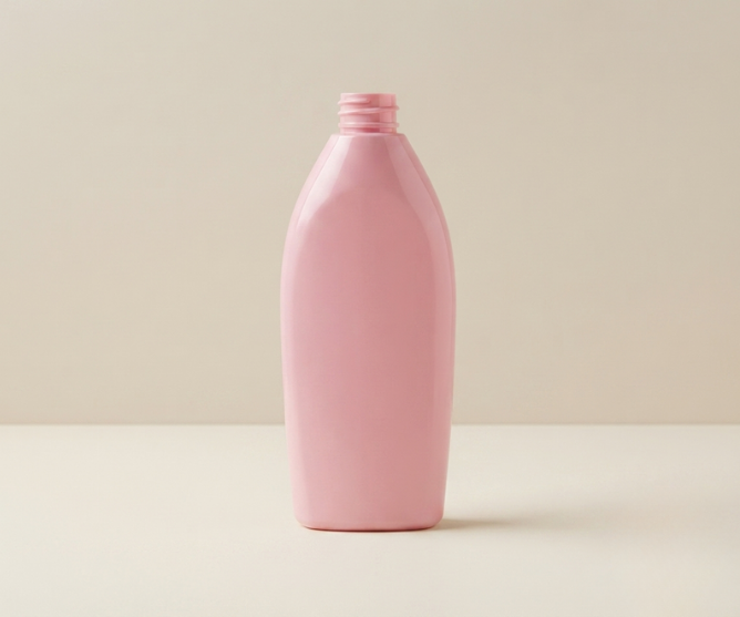 empty oval bottles