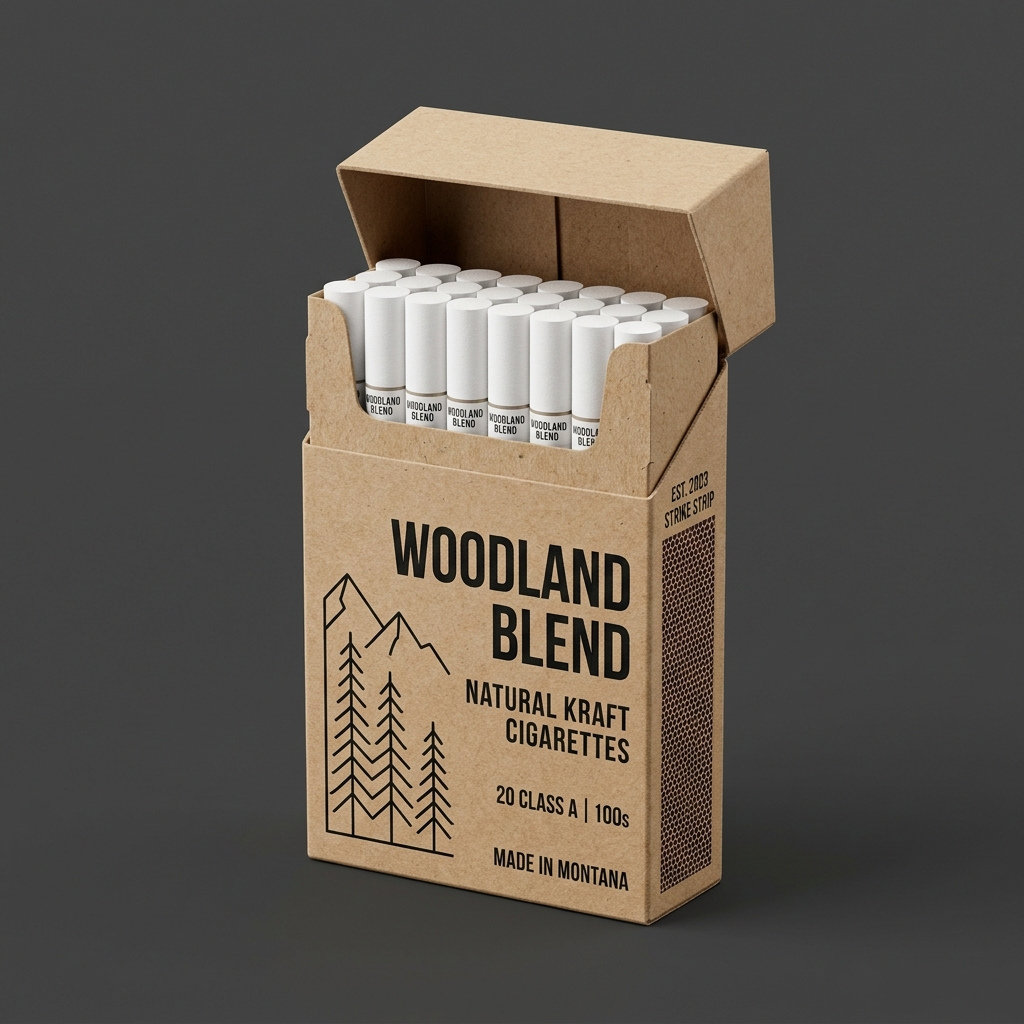 Custom Printed Paper Cigarette Boxes