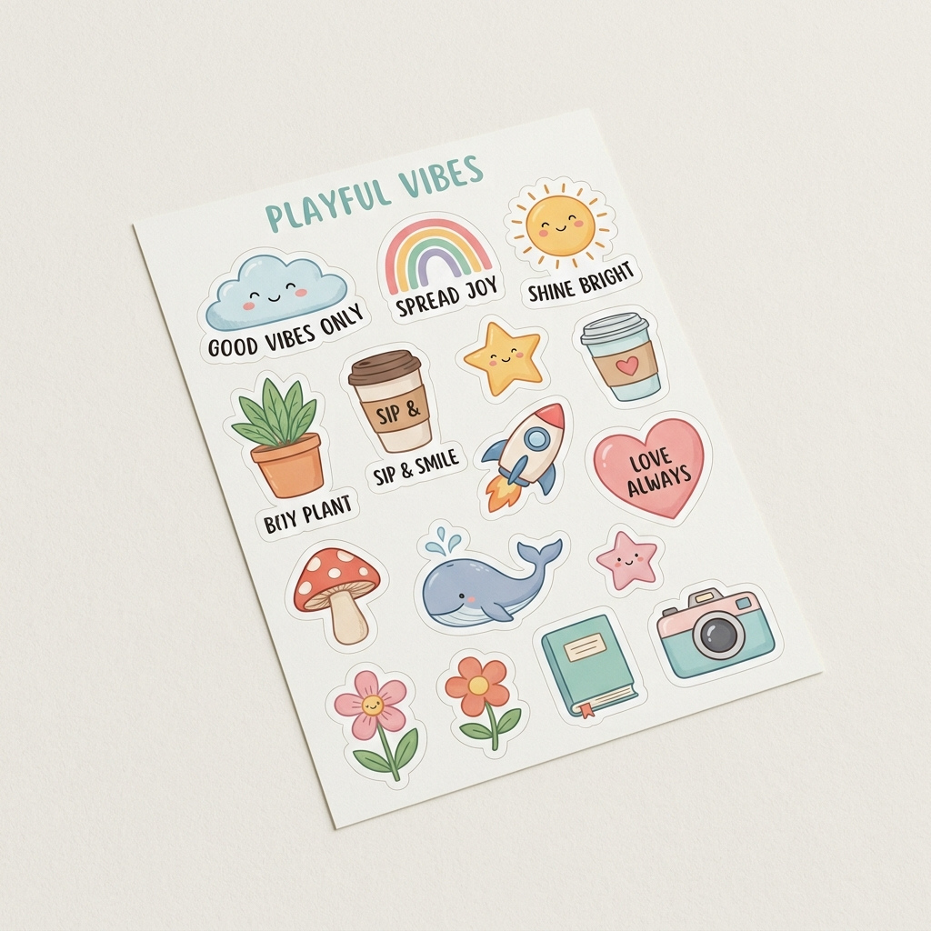 personalized paper stickers