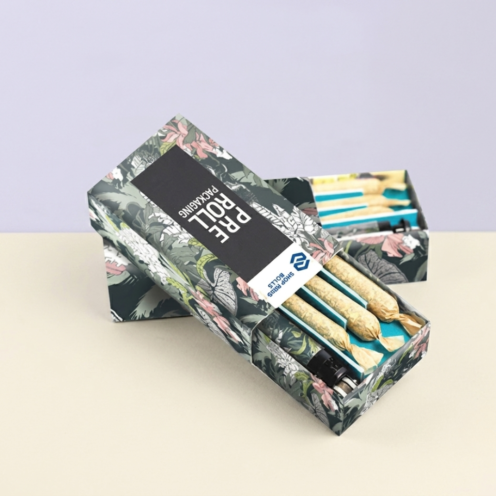 printed pre roll boxes