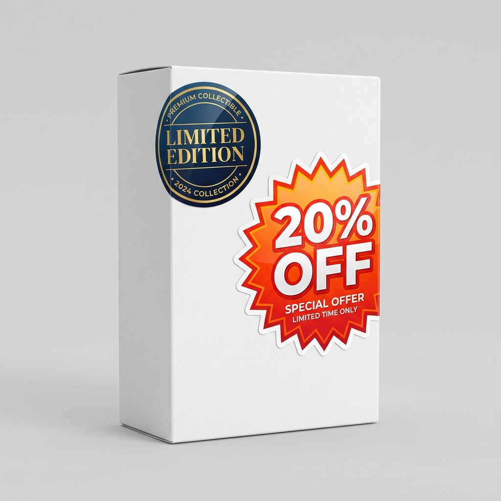 product promotion stickers