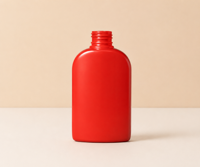 Custom PET rectangular bottle
