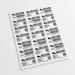 Return/Reverse Logistics Labels