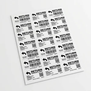 Return/Reverse Logistics Labels