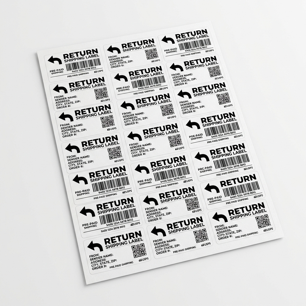 Return/Reverse Logistics Labels