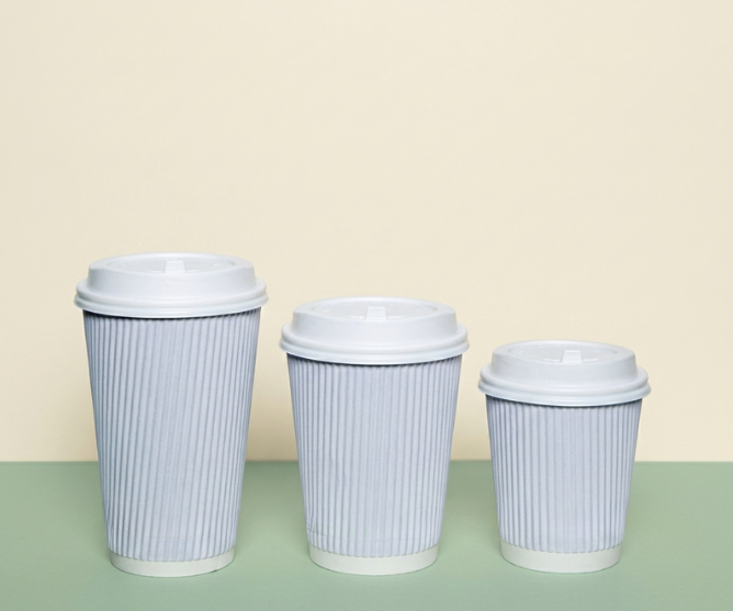 Ripple wall coffee cup wholesale