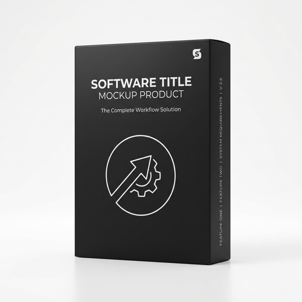Custom printed software boxes
