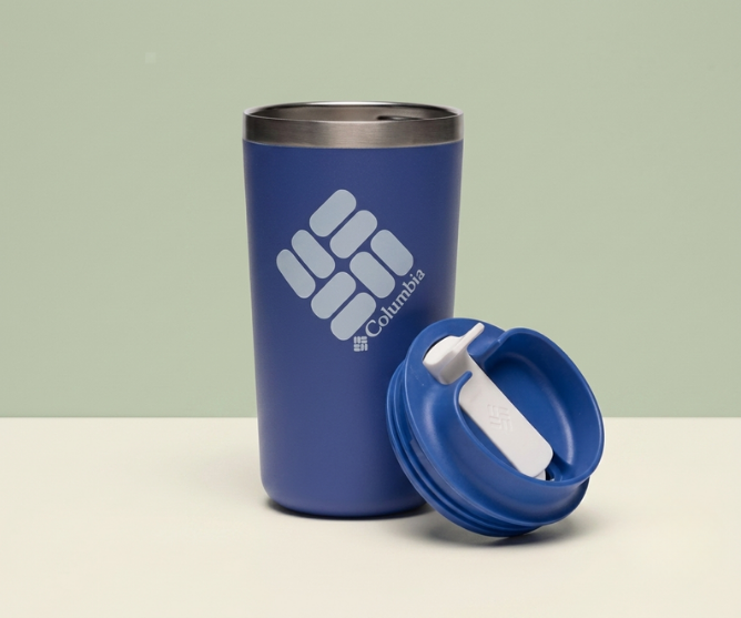 Custom stainless steel coffee tumbler