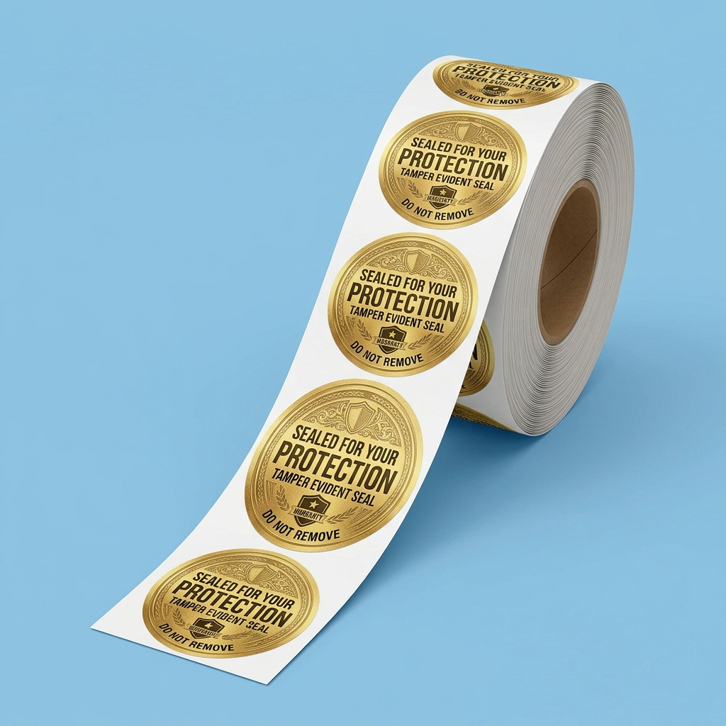warranty seal labels