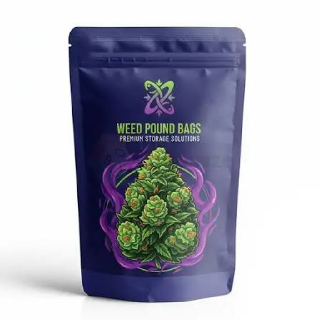 Empty weed pound bags