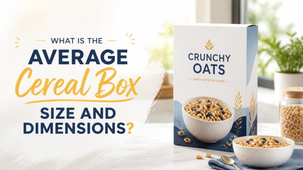 What Is the Average Cereal Box Size and Dimensions