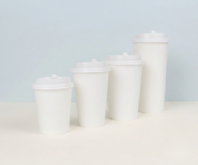 White Coffee Cup